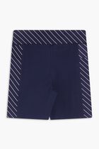 Pin Stripe Legging Short