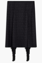 SKIRT JACQUARD SATIN FABRIC VERSACE ALLOVER LOGO
