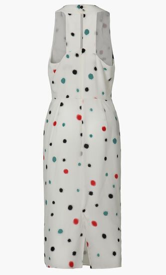 Polka Dot Sleeveless Dress