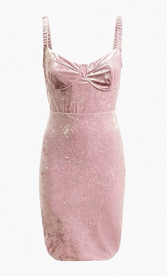 Velvet Strap Dress