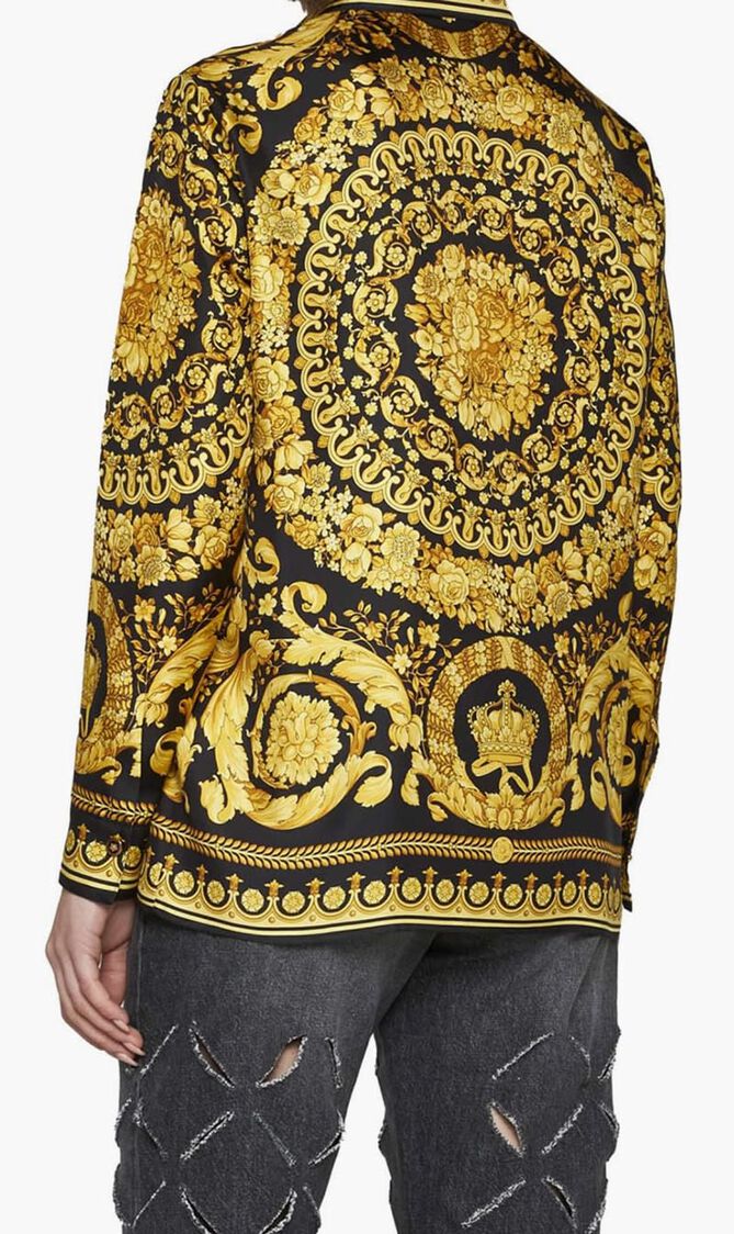 Baroque Silk Shirt