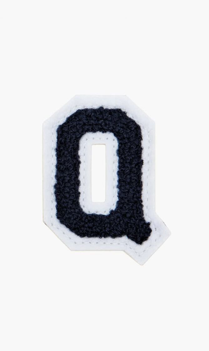 Chenille Varsity Letter 'Q' patch