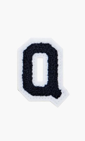 Chenille Varsity Letter 'Q' patch