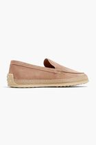 Suede Slip On Loafers