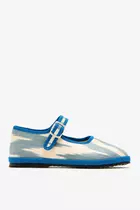 Ikkat Bambina Mary Jane Shoes