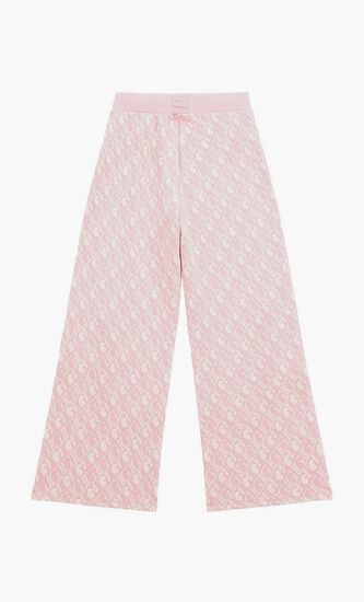 JACQUARD PONTE PANTS_MINI ME