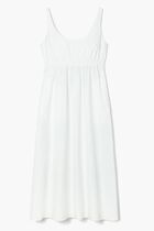 Bonded Poplin Dress