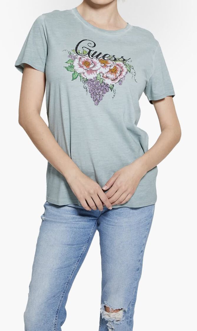Ss Grape Vine Logo Easy Tee