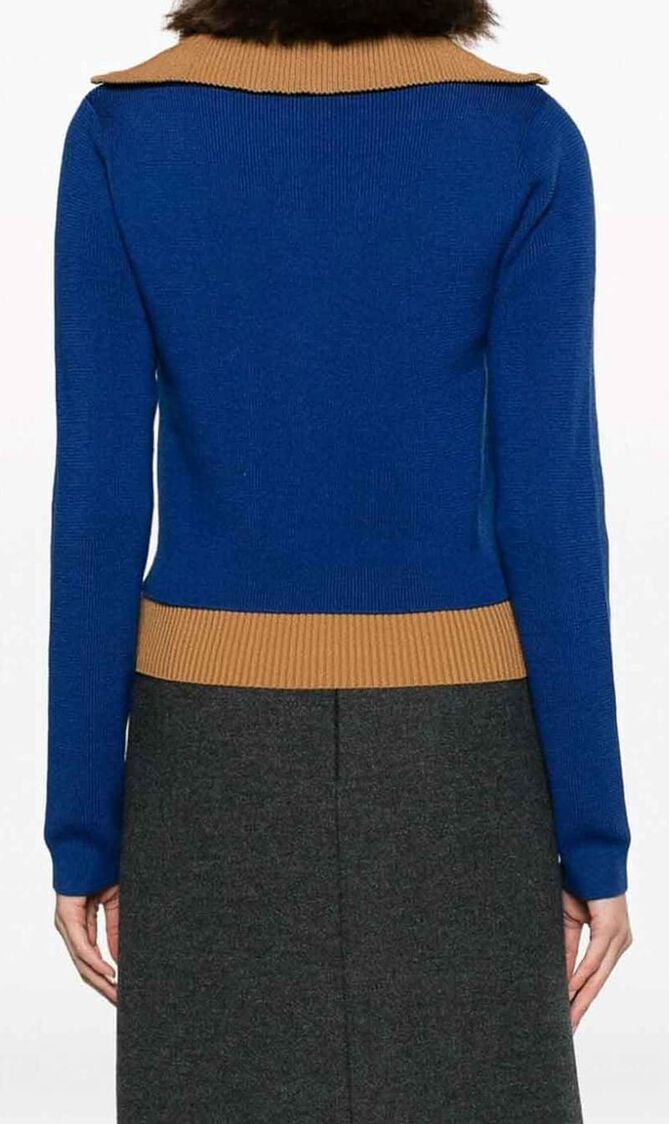 Double Layer Zip Pullover