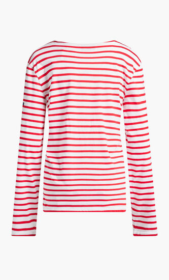 Moderne Striped Sailor Top
