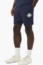 Regular Fit 3d Print Fleece Shorts