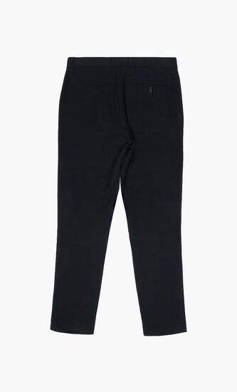 Semi Plain Textured Trousers