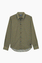 Printed Linen Shirt