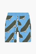 Skateboard Print Sweatshorts