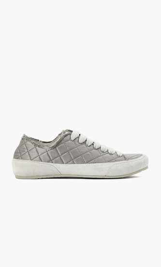 Pris Quilted Leather Trainers