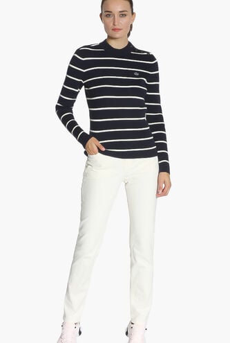 Lacoste L!ve Striped Sweater