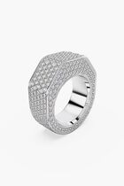 SJC DEXTERA RING OCT FULL PAVE CRE/RHS 60 MM