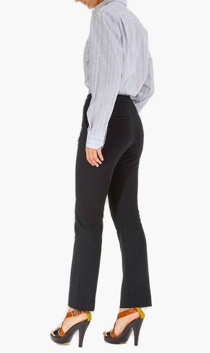 High-Waist Tailored Trousers