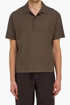 Crepe Voile Polo Shirt