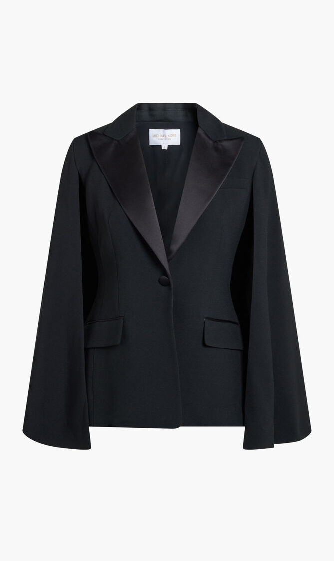 SABLE TUXEDO CAPE