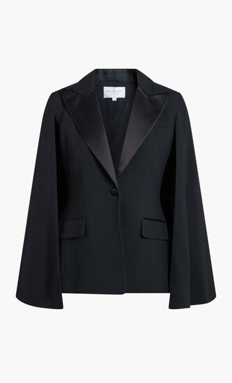 SABLE TUXEDO CAPE