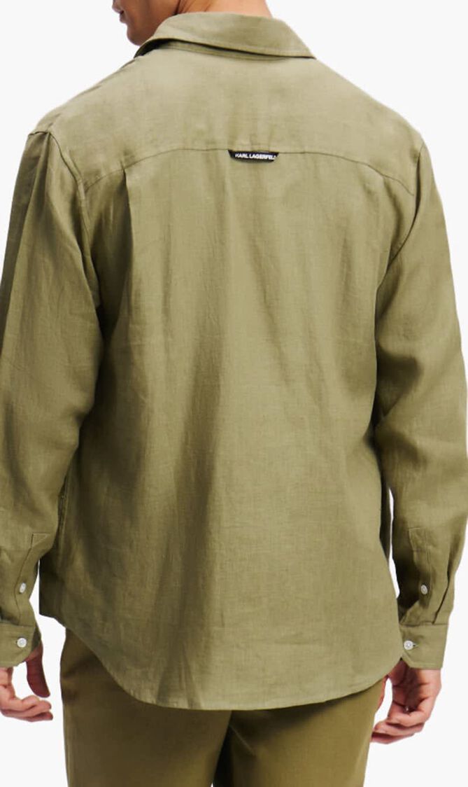 Embroidery Linen Shirt
