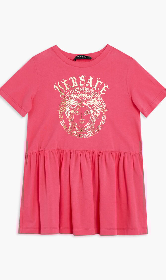 DRESS JERSEY + MEDUSA LOGO PRINT DRESS JERSEY + MEDUSA LOGO PRINT