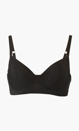 Mesh Underwire Bra