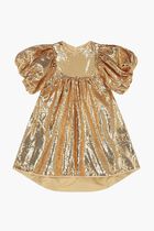 Gold Sequin Dress