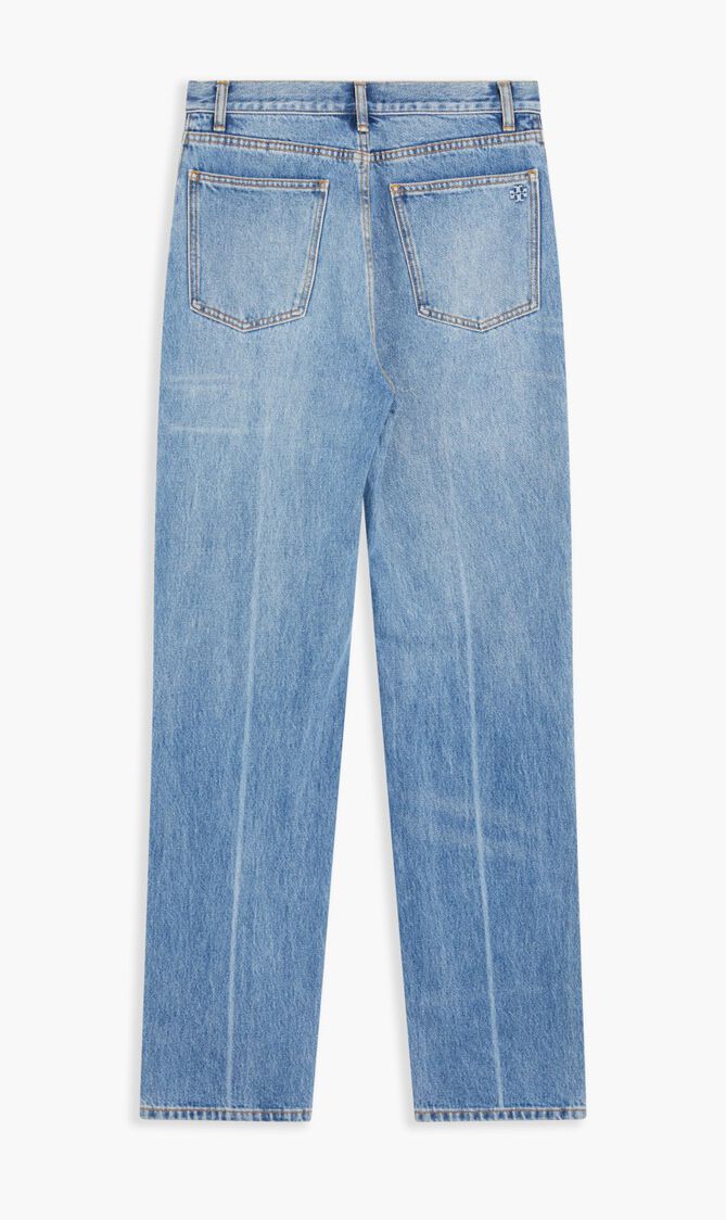 MID-RISE SLIM STRAIGHT JEAN