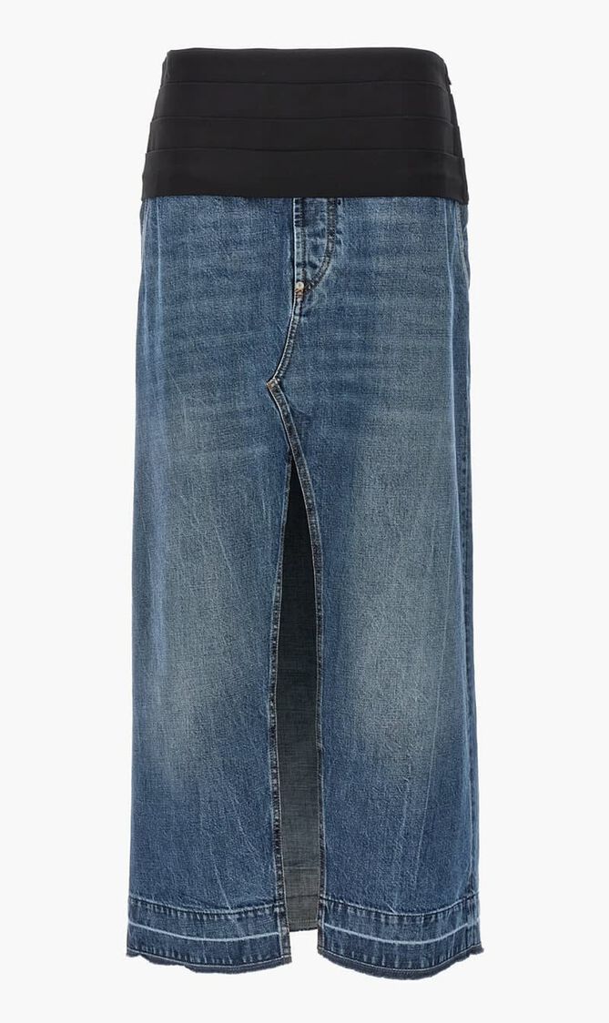 Tuxedo Band Skirt