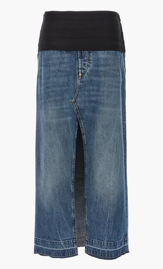 Tuxedo Band Skirt
