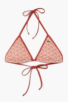 Printed Jersey Swim Top
