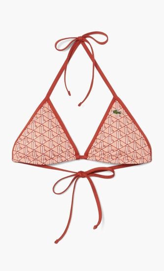 Printed Jersey Swim Top