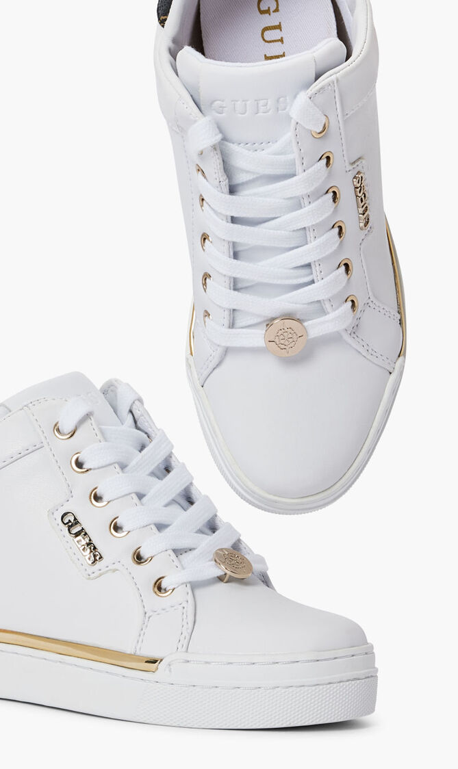 SNEAKERS/ATHLETIC MID TOP WHITE 140