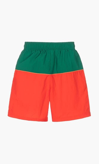 Colorblock Bermuda Shorts