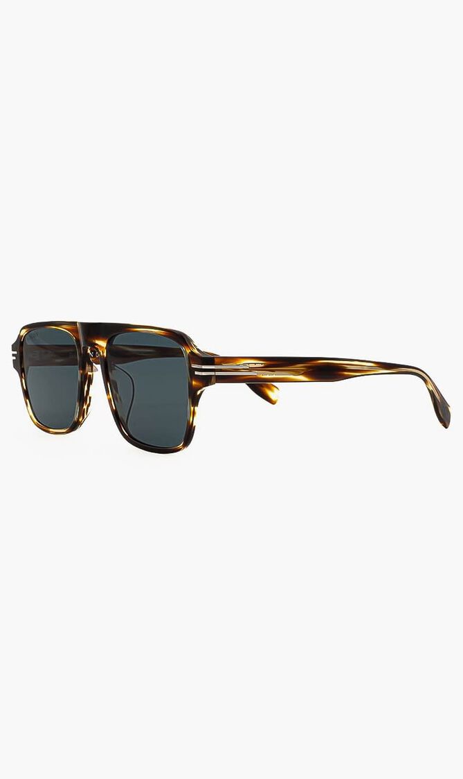 Havana Aviator Sunglasses