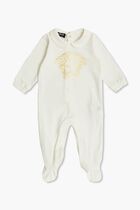 Bodysuit With Feet Jersey + Medusa Print