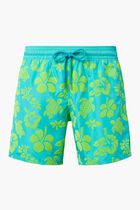 Mahina Printed Swim Trunks