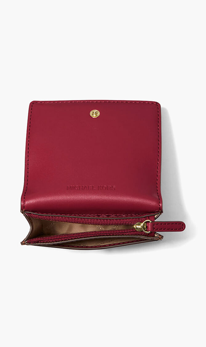 Carson Small Pebbled Leather Wallet