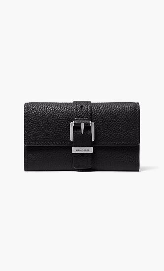 Nolita  Pebbled Leather Tri-Fold Wallet
