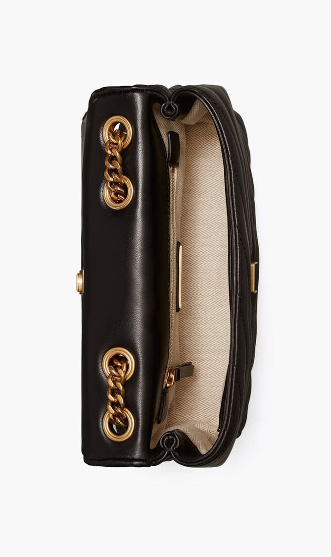 KIRA CHEVRON SMALL CONVERTIBLE SHOULDER BAG