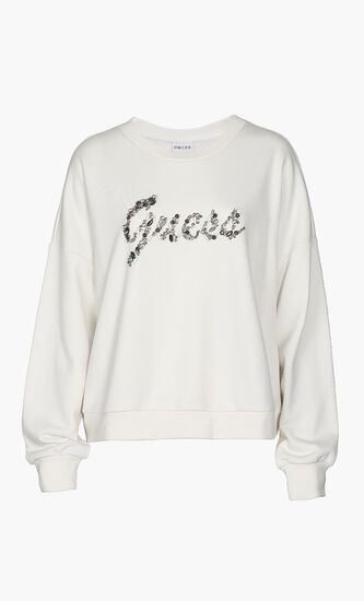 Crystal Logo Sweatshirt