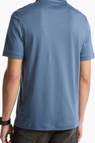 Cotton Half-Zip Polo Shirt