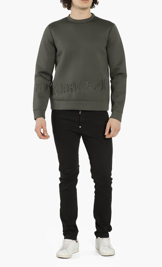 Embroidered Logo Sweatshirt