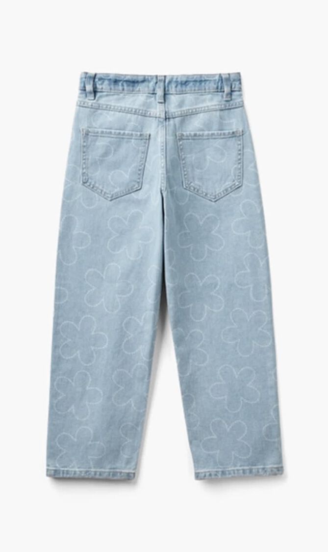 Floral Denim