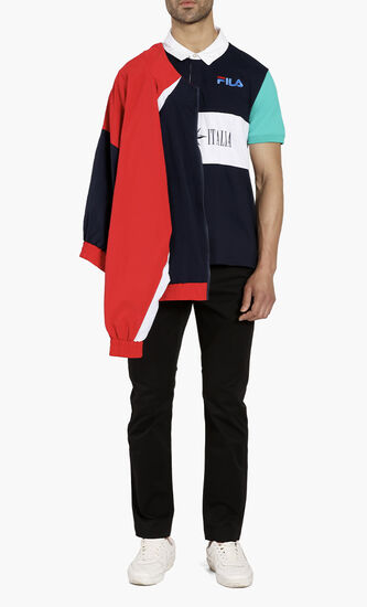 Colourblock Polo Shirt