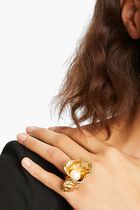 Brutalist Oyster Ring Brutalist Oyster Ring