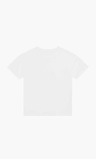 Solid Logo Crew Neck Tshirt