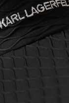 Texture Mock Neck Top